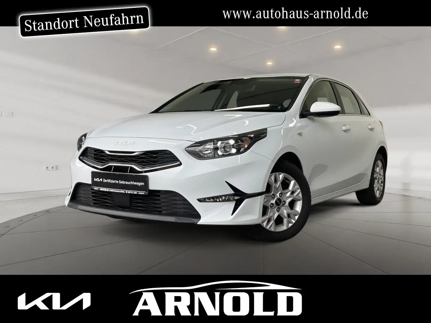 Kia Ceed / cee'd Ceed 1.6 D 48V VISION Abstandstemp. Navi Kamera Weiß - 1