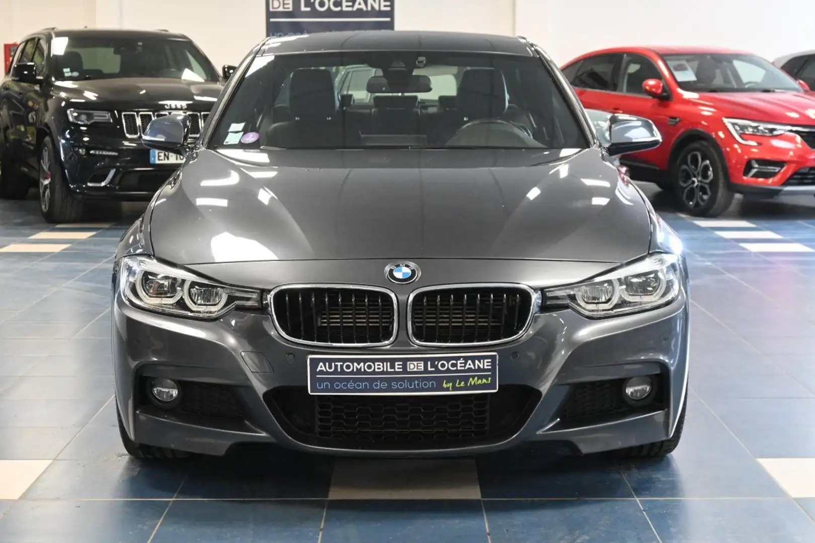 BMW 330 SERIE F30 LCI2 330e 252 ch BVA8 M Sport Gris - 2