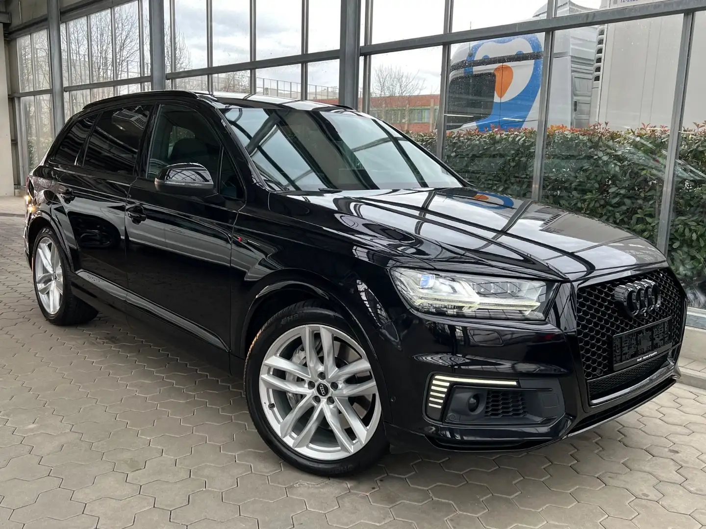 Audi Q7 3.0TDI E-tron Quattr S-Line/HuD/Pano/ACC/Luft Schwarz - 2