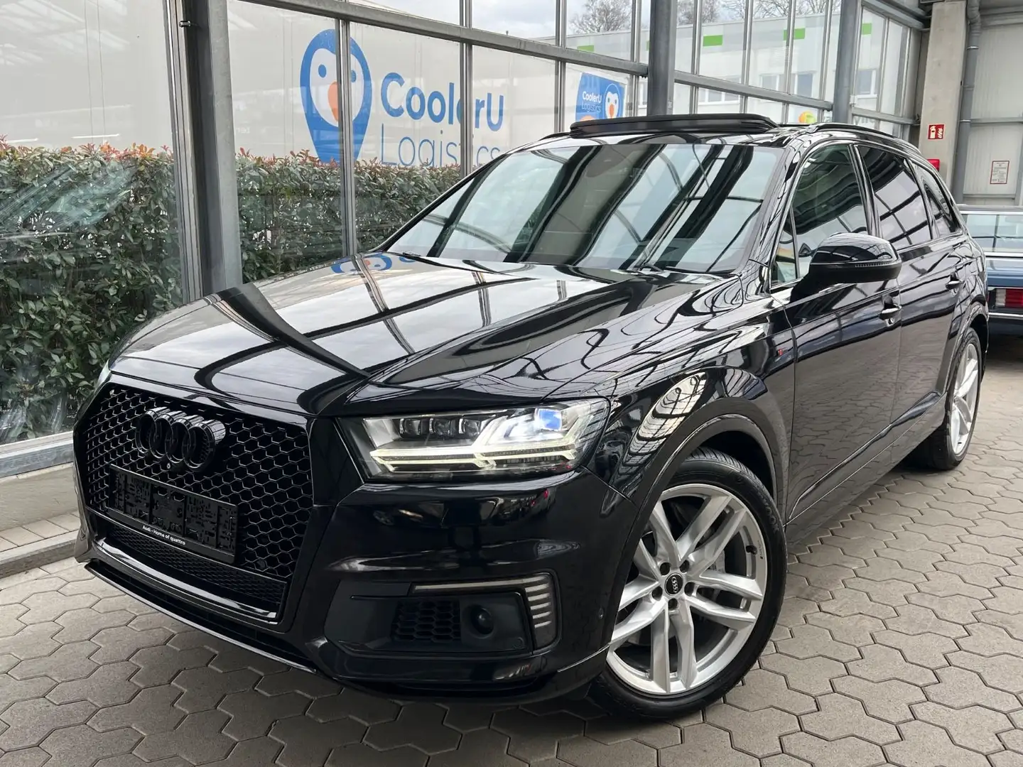 Audi Q7 3.0TDI E-tron Quattr S-Line/HuD/Pano/ACC/Luft Schwarz - 1