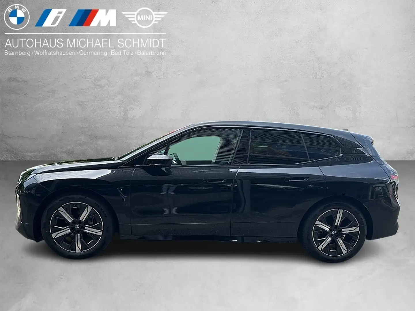 BMW iX xDrive45 HK HiFi DAB LED Komfortzg. Shz Schwarz - 2