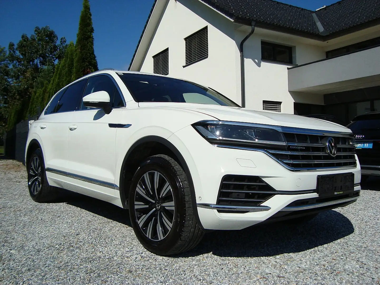 Volkswagen Touareg 4Motion eHybrid 1-Hand Top !! Weiß - 1