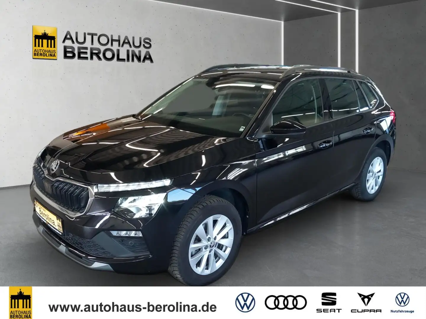 Skoda Kamiq 1.0 TSI Selection DSG *R-CAM*PDC*GRA*SHZ* Schwarz - 2