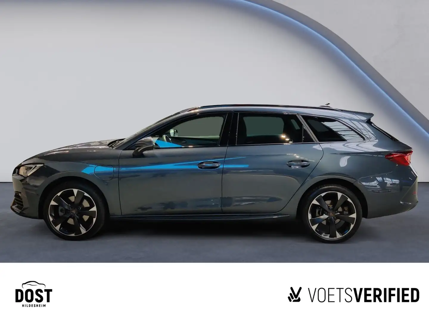 CUPRA Leon Sportstourer 1.4 e-HYBRID NAVI+AHK+PDC+SHZ Gris - 2