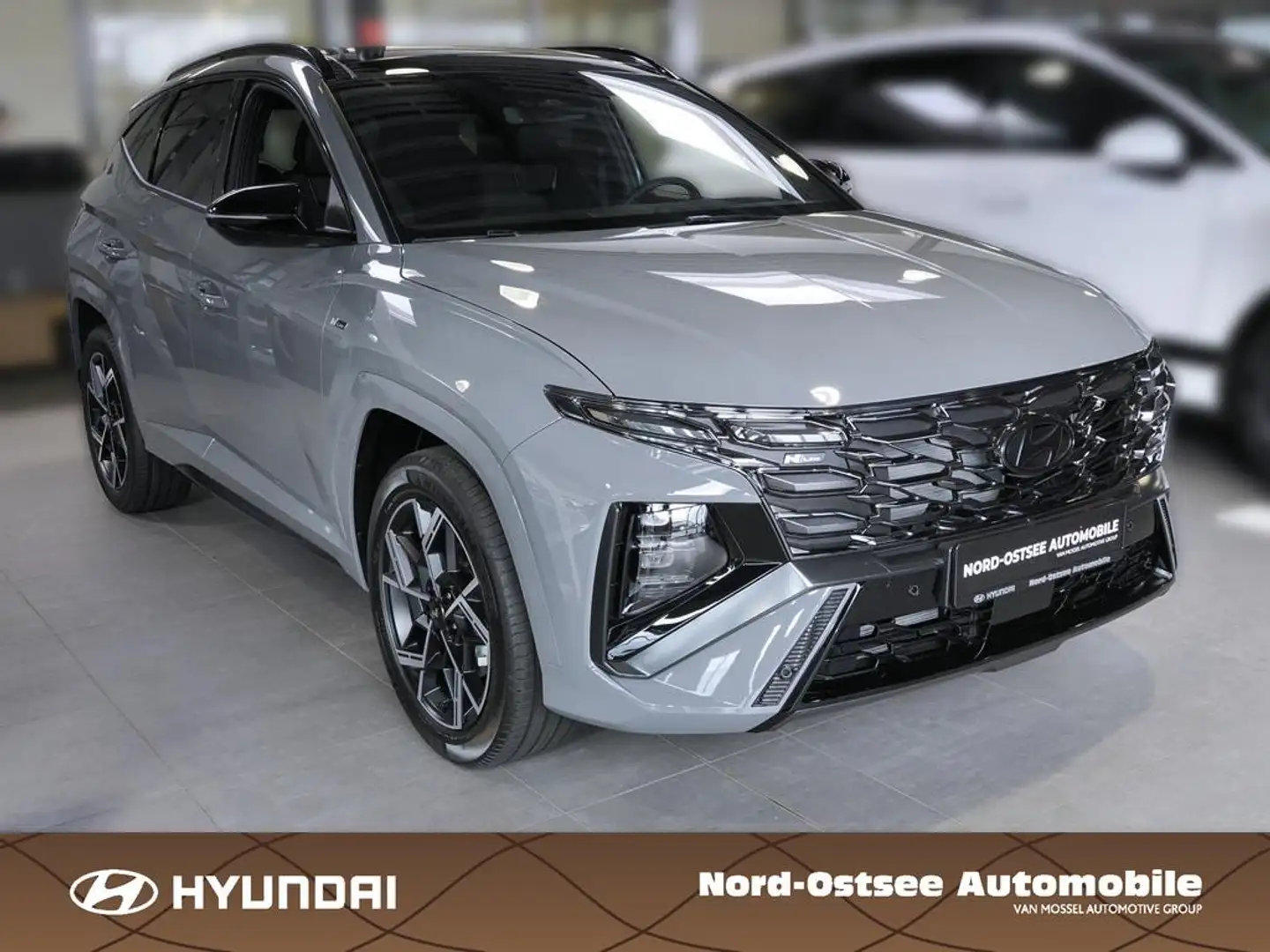 Hyundai TUCSON FL HEV N Line Panoramadach Gris - 2