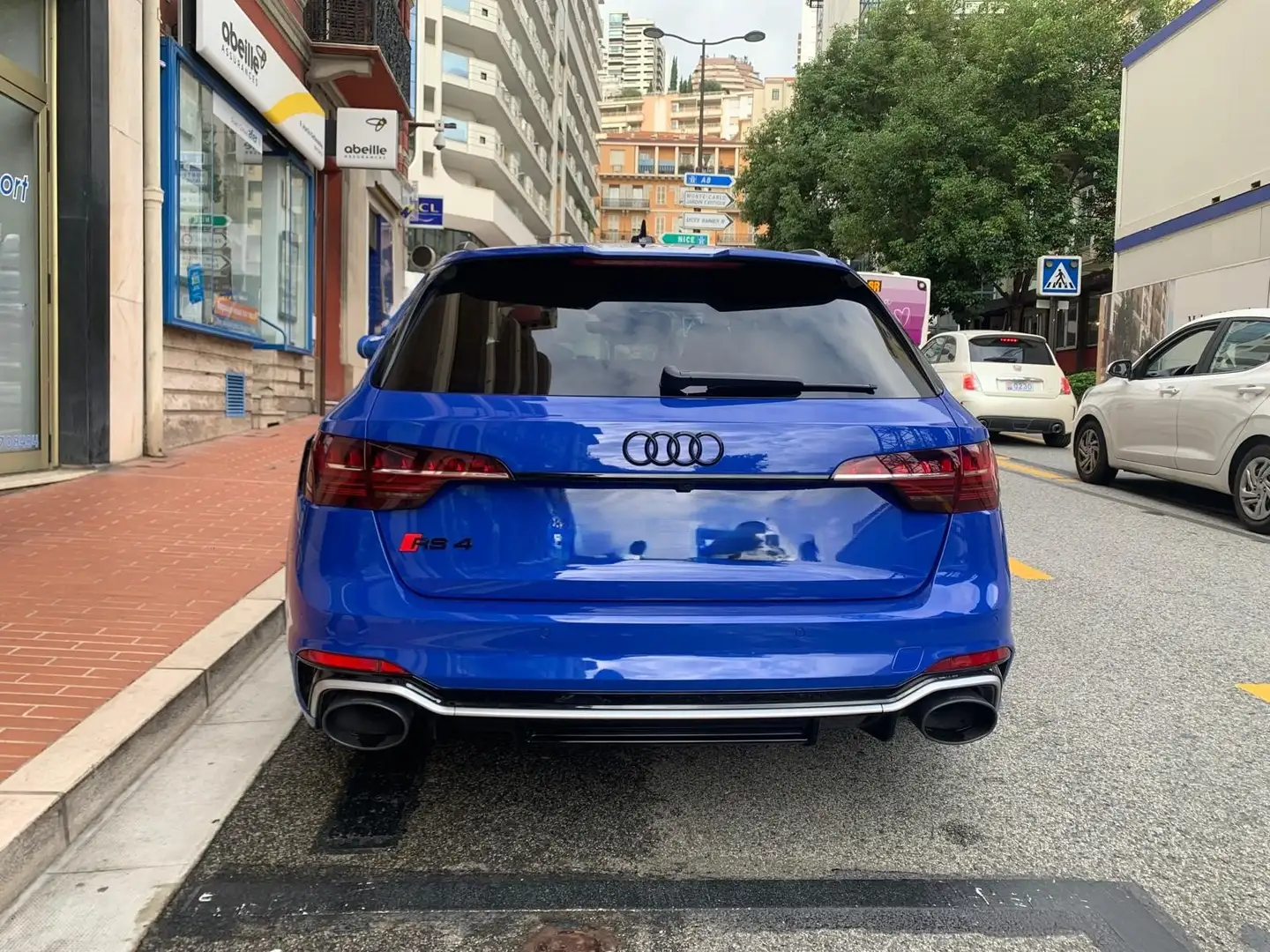 Audi RS4 RS4 Avant V6 2.9 TFSI 450 ch Tiptronic 8 Bleu - 2