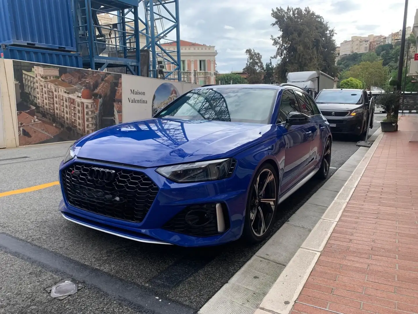 Audi RS4 RS4 Avant V6 2.9 TFSI 450 ch Tiptronic 8 Bleu - 1