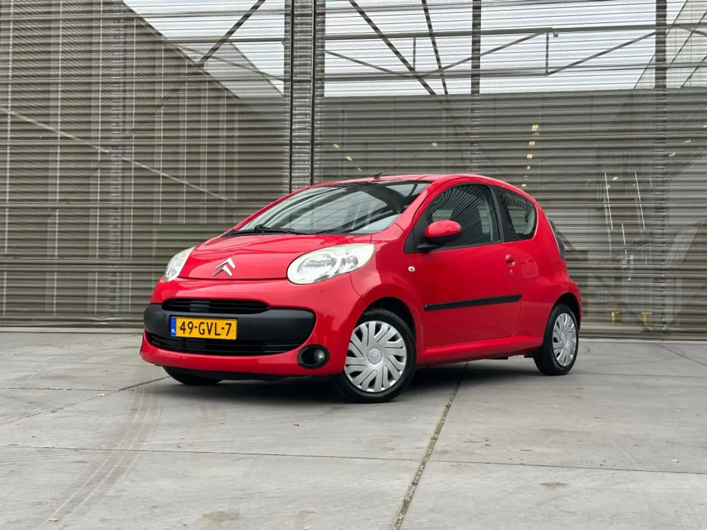 Citroen C1 1.0-12V AMBIANCE AIRCO ! APK 8-10-2026 !! Rood - 1