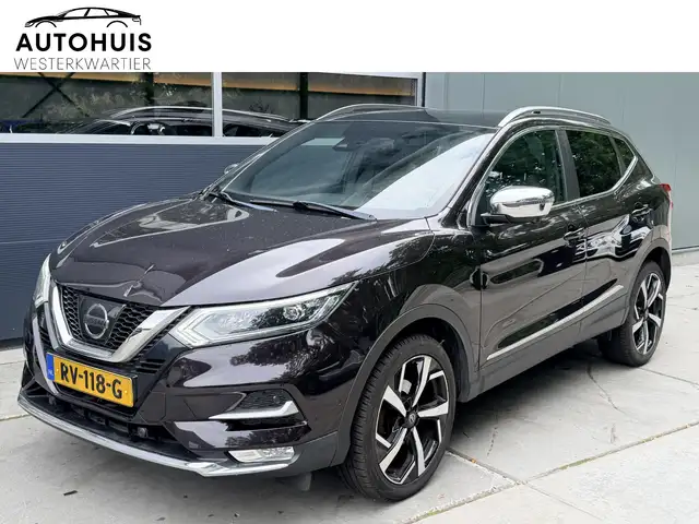 Nissan Qashqai 1.2 116pk H6 Tekna + LED Leder Stoelverwarming Pan