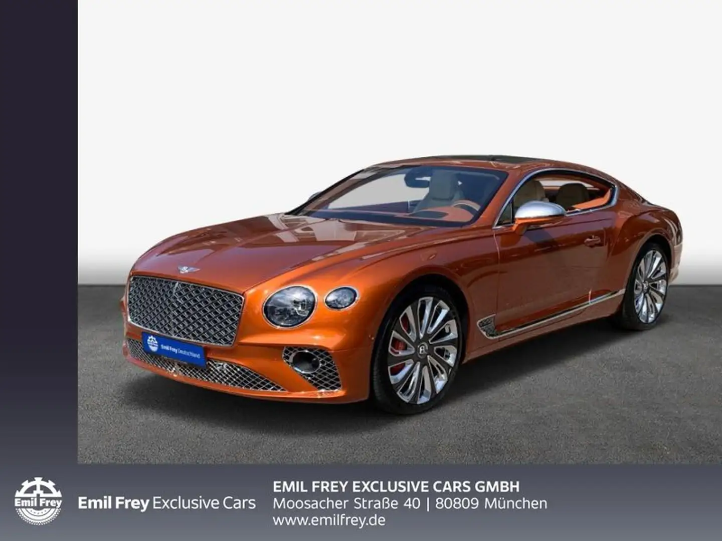 Bentley Continental New Continental GT W12 Mulliner Orange - 1