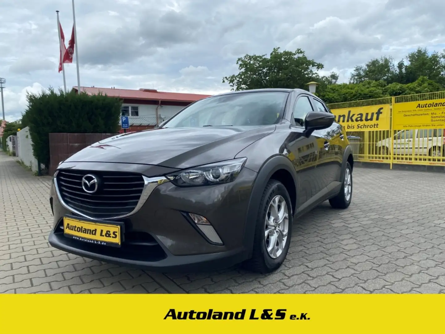 Mazda CX-3 Center-Line 1.5 SKYACTIV-D, AHK, Alus, Allwetterre Grigio - 1