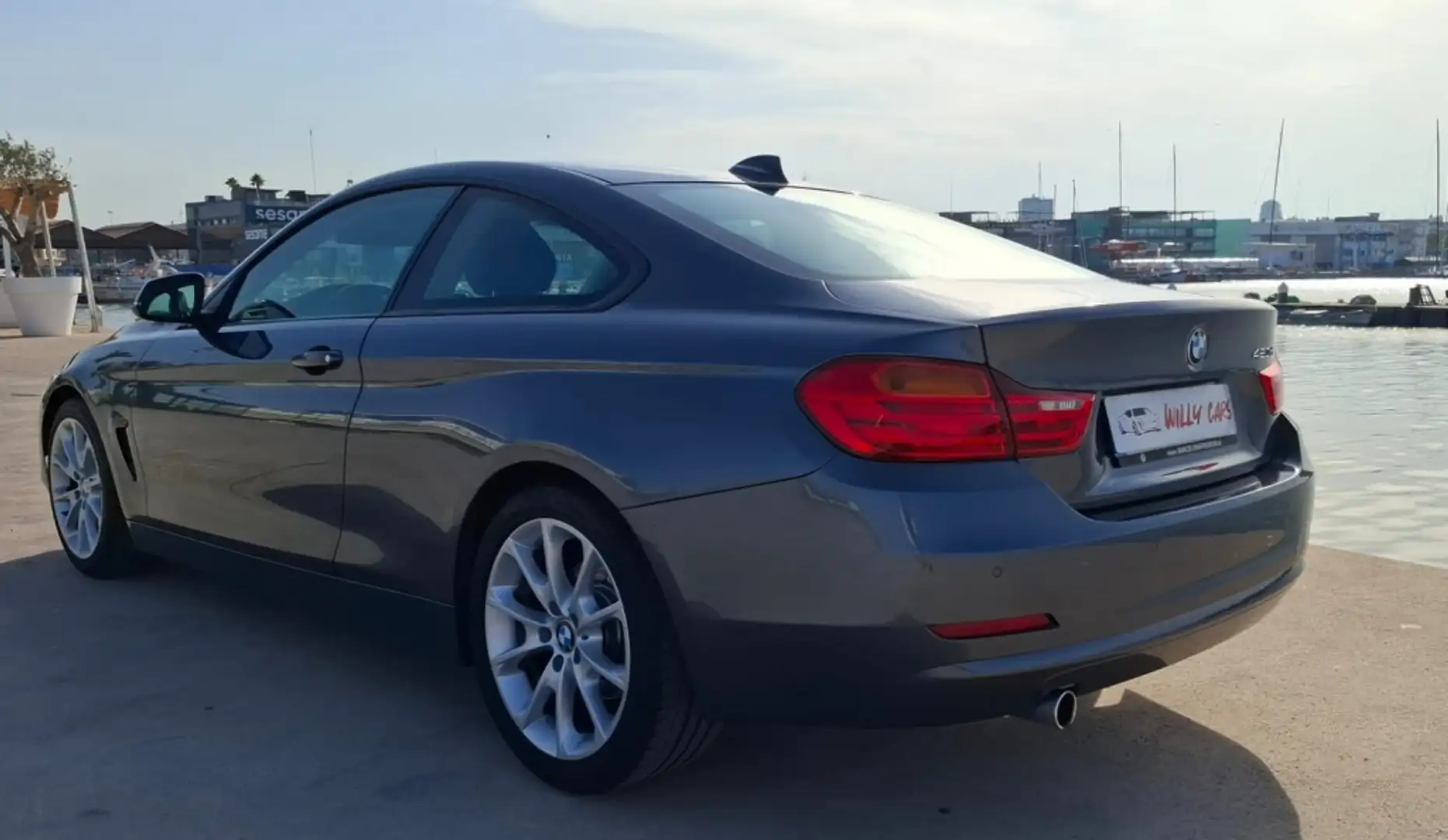 BMW 420 420dA Coupé Gris - 2