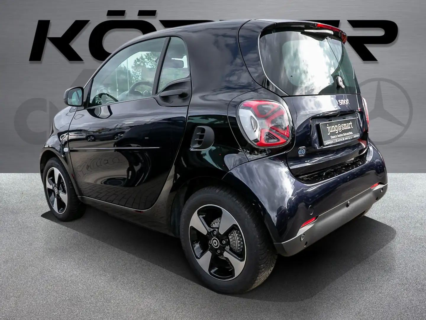 smart forTwo EQ Exclusive Saphire Blue Rückfahrkamera Blau - 2