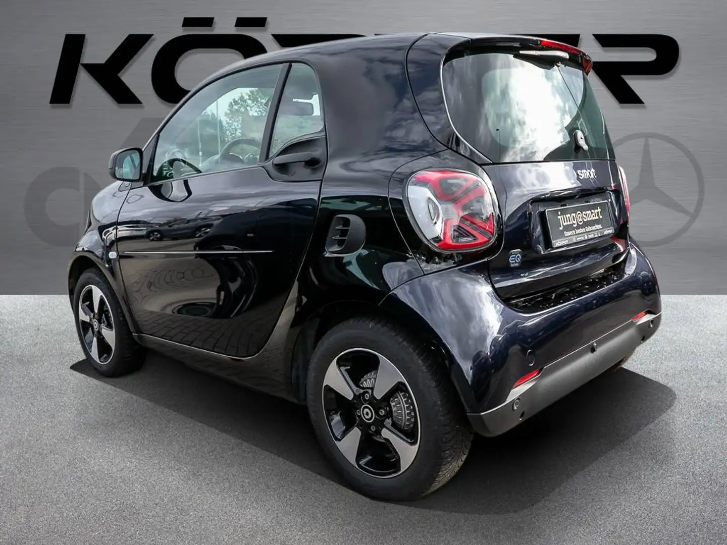 smart forTwo EQ Exclusive Saphire Blue Rückfahrkamera Blau - 2