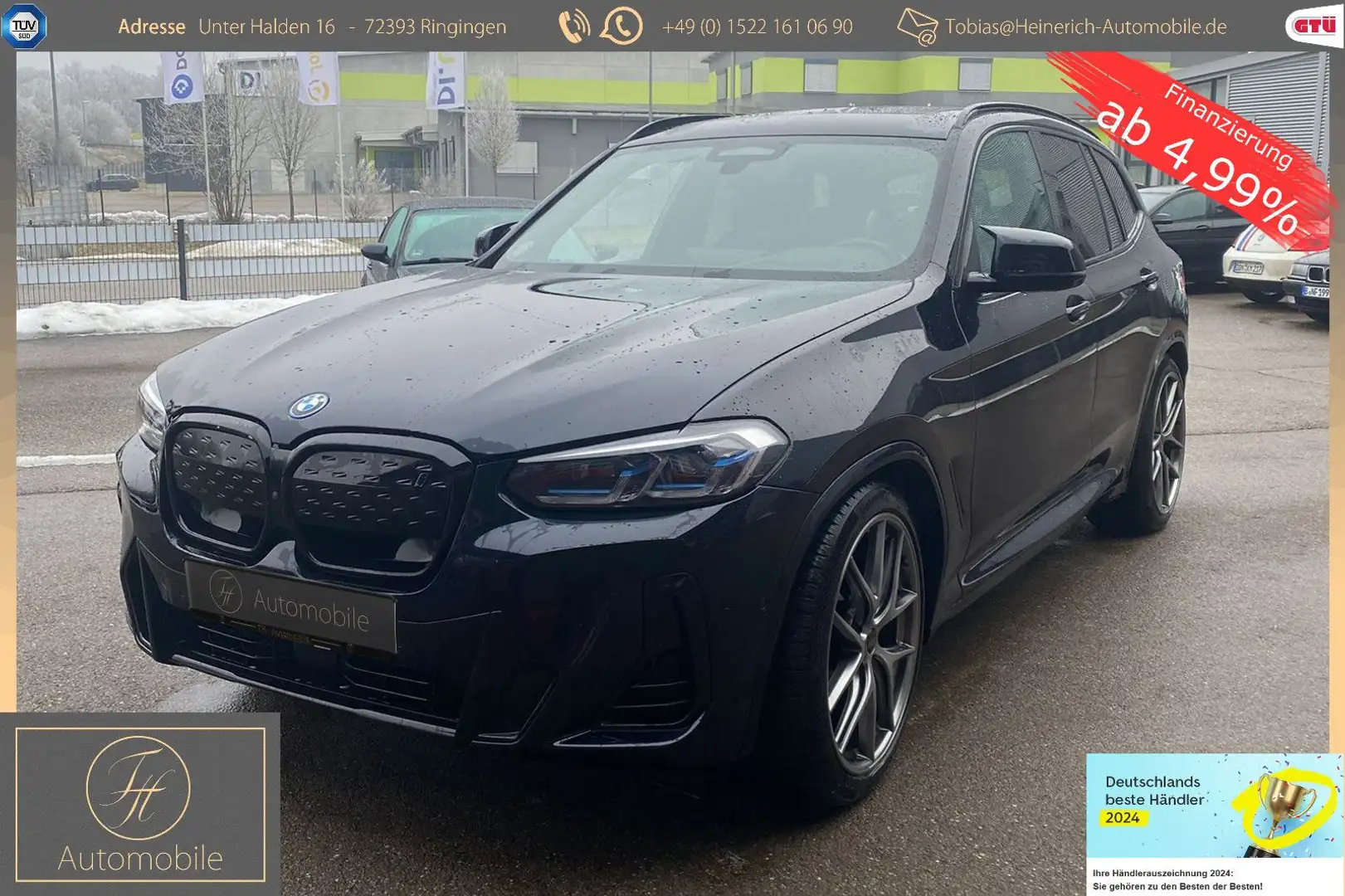 BMW iX3 Impressive*M-Sport*BBS CI*H&K*HUD*DAB*PANO Noir - 1