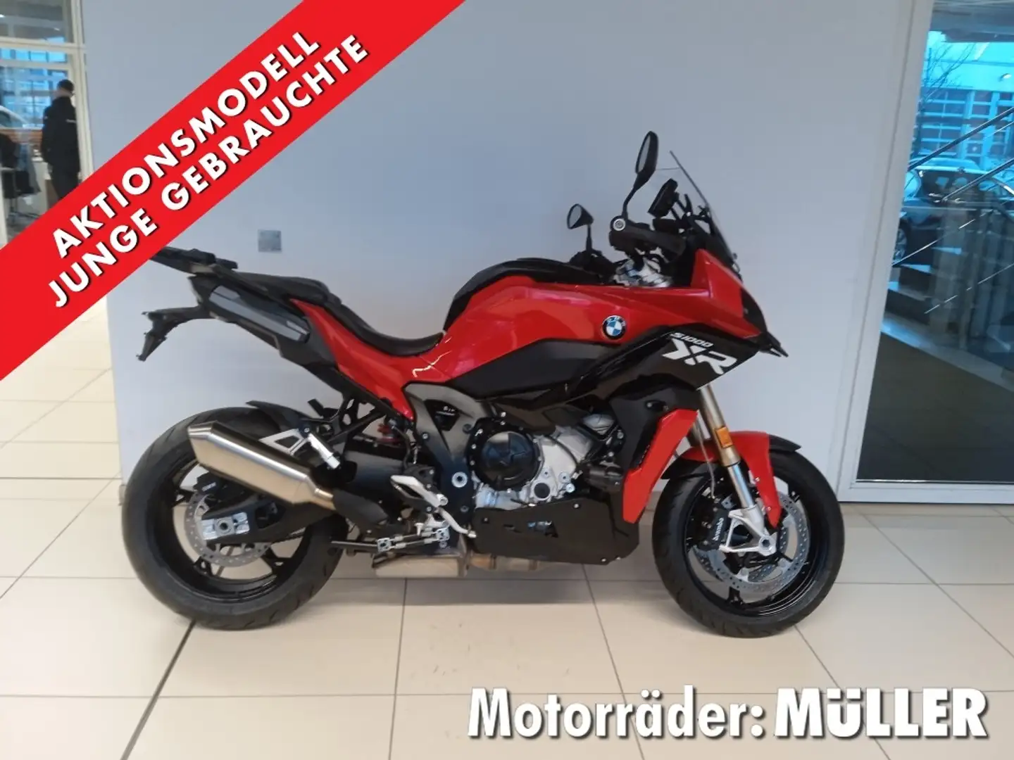 BMW S 1000 XR 2 Pakete, Adaptives Kurvenlicht, RDC Rot - 1