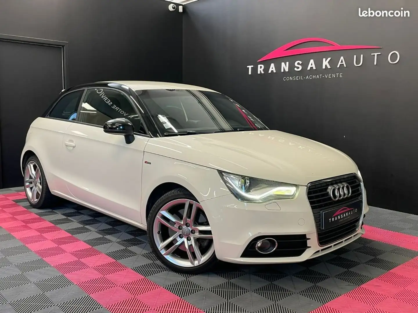 Audi A1 2.0 TDI 143 S line SECONDE MAIN ORIGINE FRANCE Blanc - 1