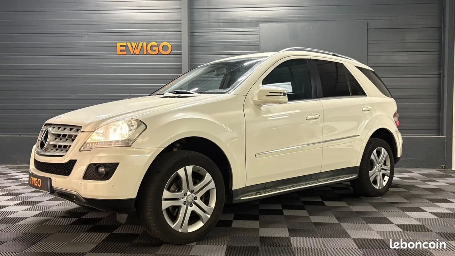 Mercedes-Benz ML 350 M/ML 3.0 350 cdi 230 4matic bva Blanc - 1