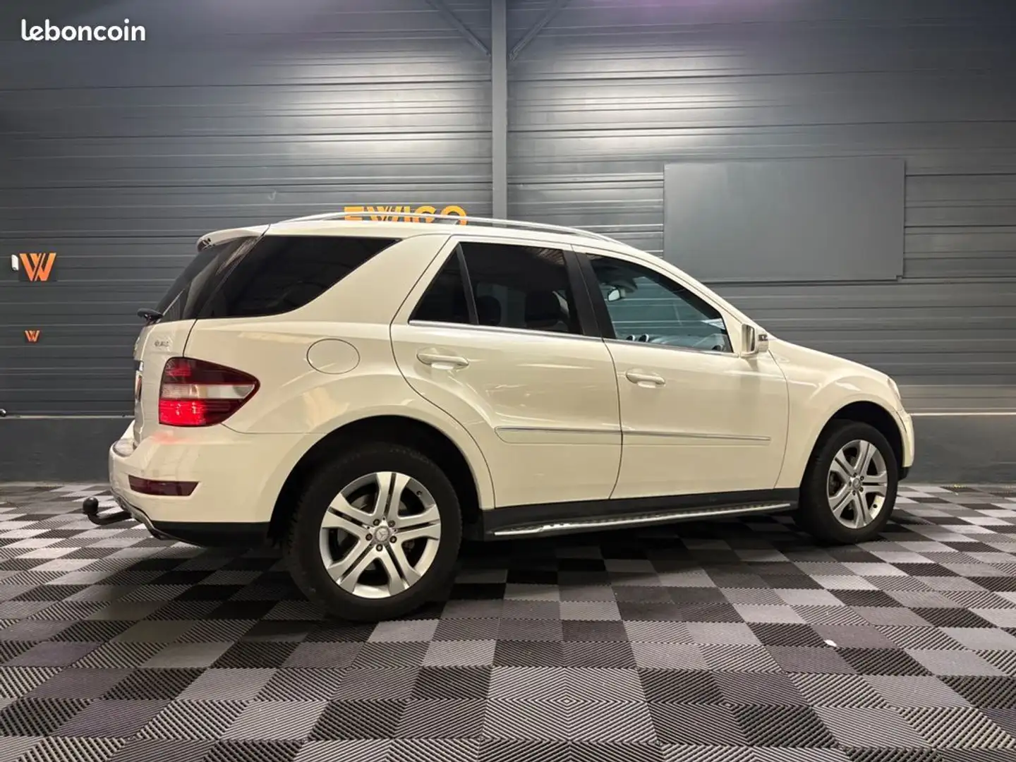 Mercedes-Benz ML 350 M/ML 3.0 350 cdi 230 4matic bva Blanc - 2