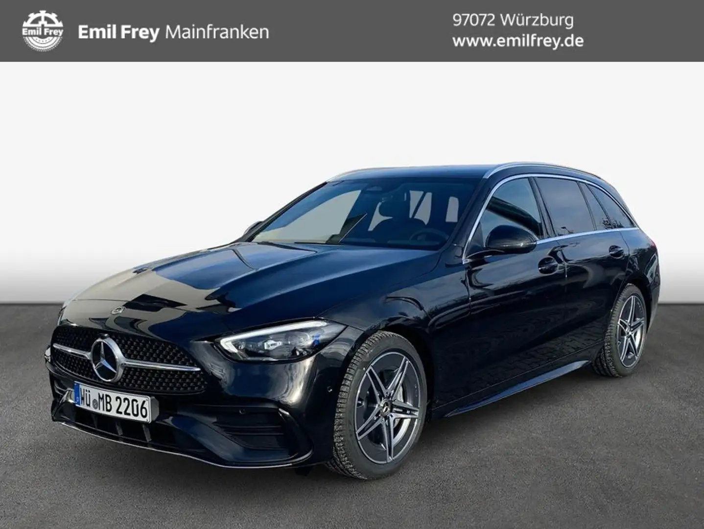 Mercedes-Benz C 220 C-Klasse Schwarz - 1