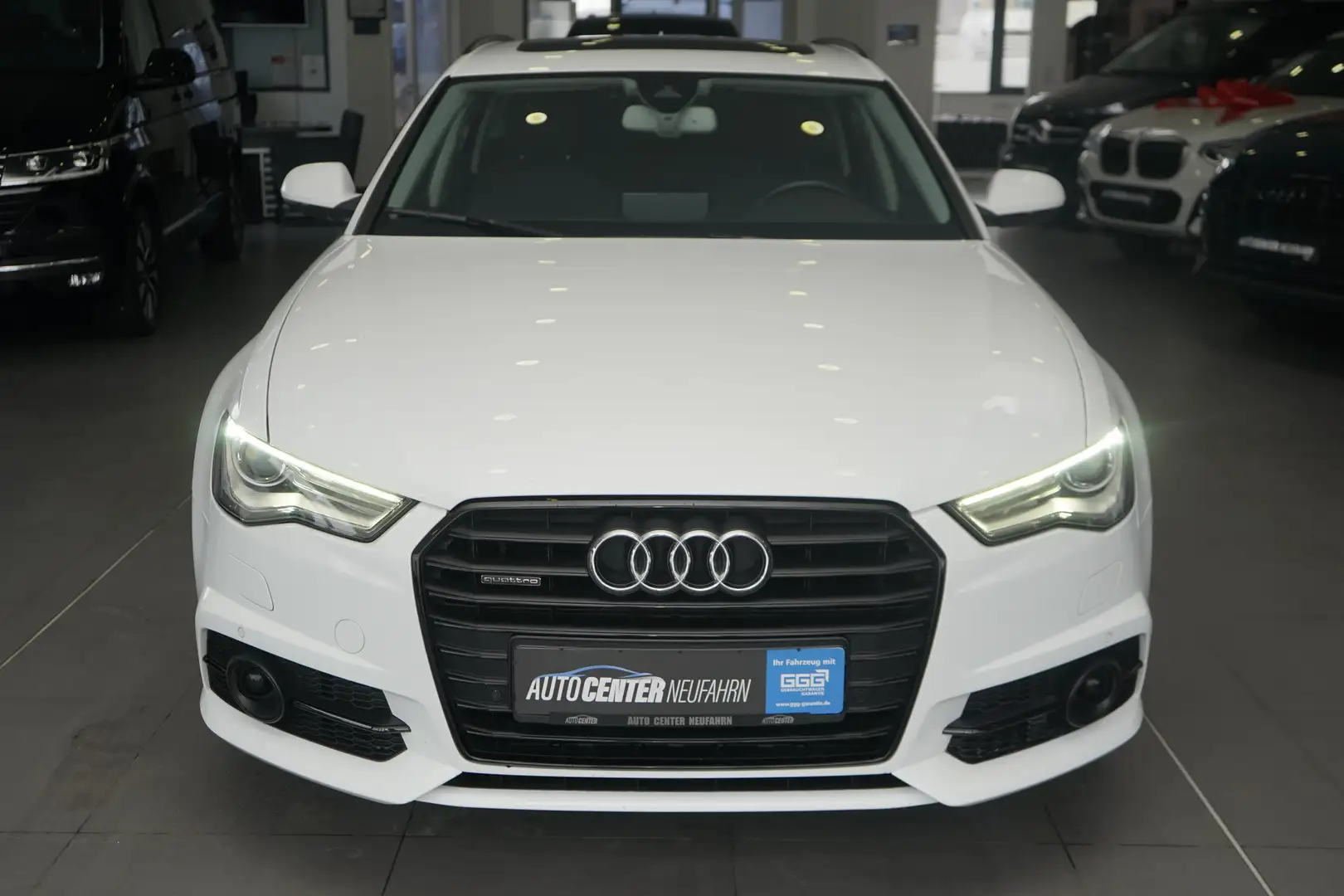 Audi A6 2.0 TDI quattro+PANO+KAMERA+AHK+TEMPOMAT+PDC Weiß - 2