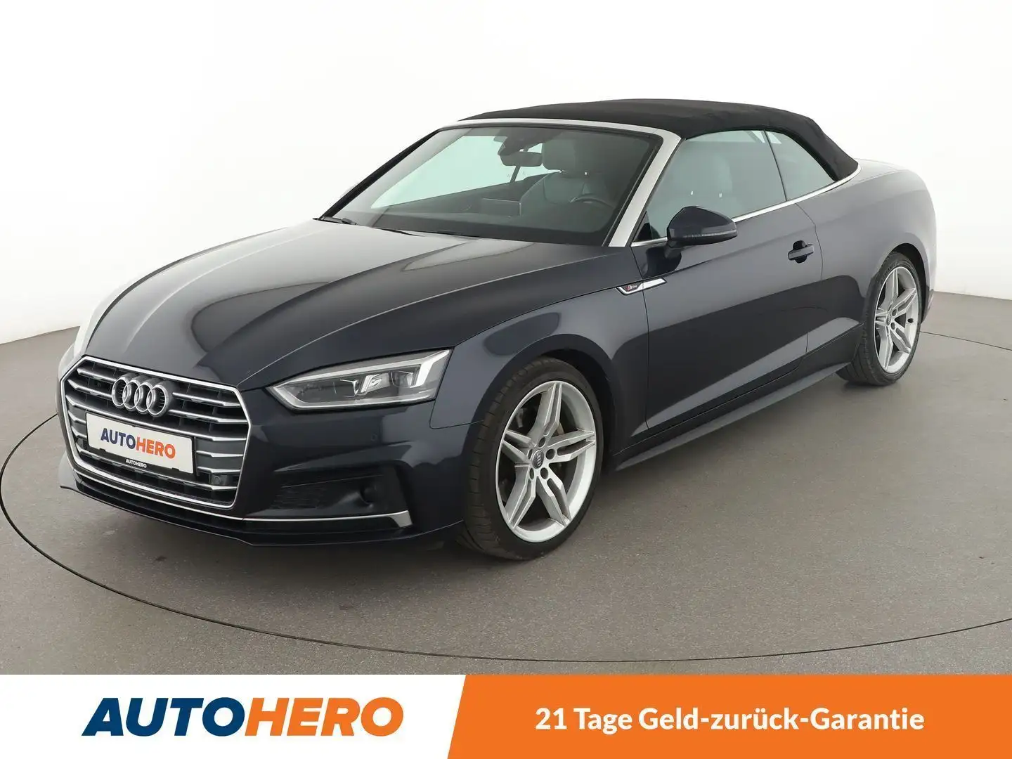 Audi A5 2.0 TDI Sport Aut.*S-LINE*NAVI*LED*ACC*PDC* Bleu - 1