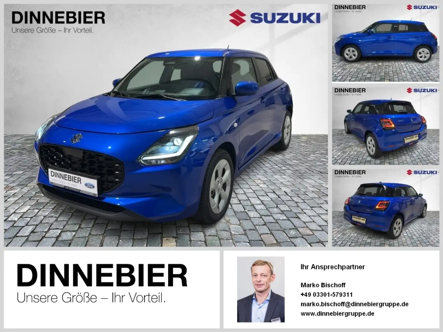 Suzuki Swift Comfort (MT) Blau - 1