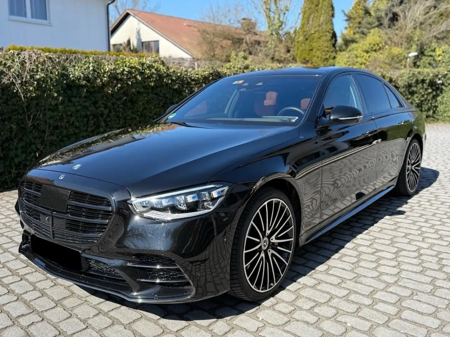 Mercedes-Benz S 450 d 4Matic AMG Line  Pano Burmester 21" Negru - 1