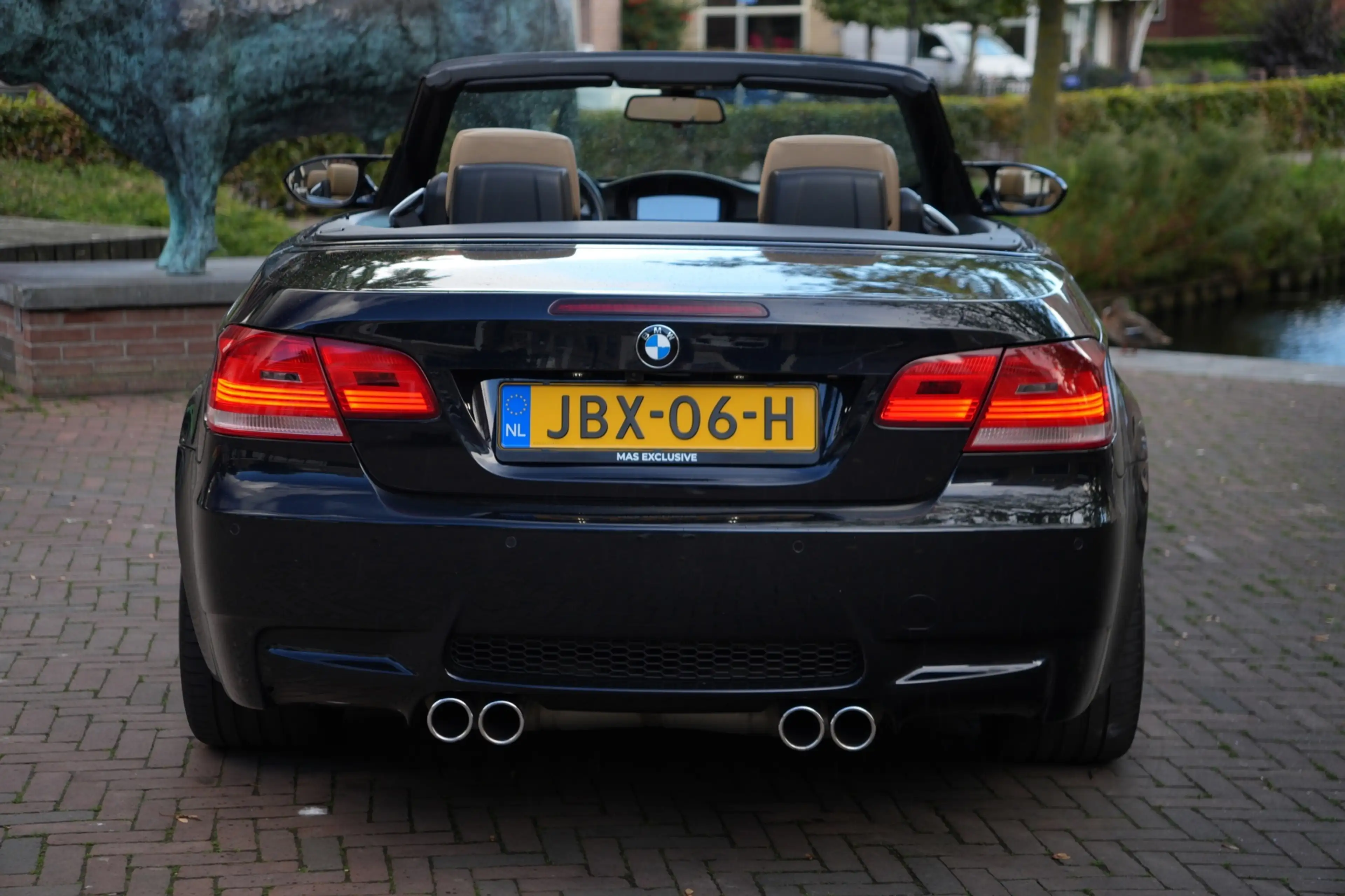 BMW M3 3-serie Cabrio (E93) DCT Individual Jerez Schwarz — photo 11
