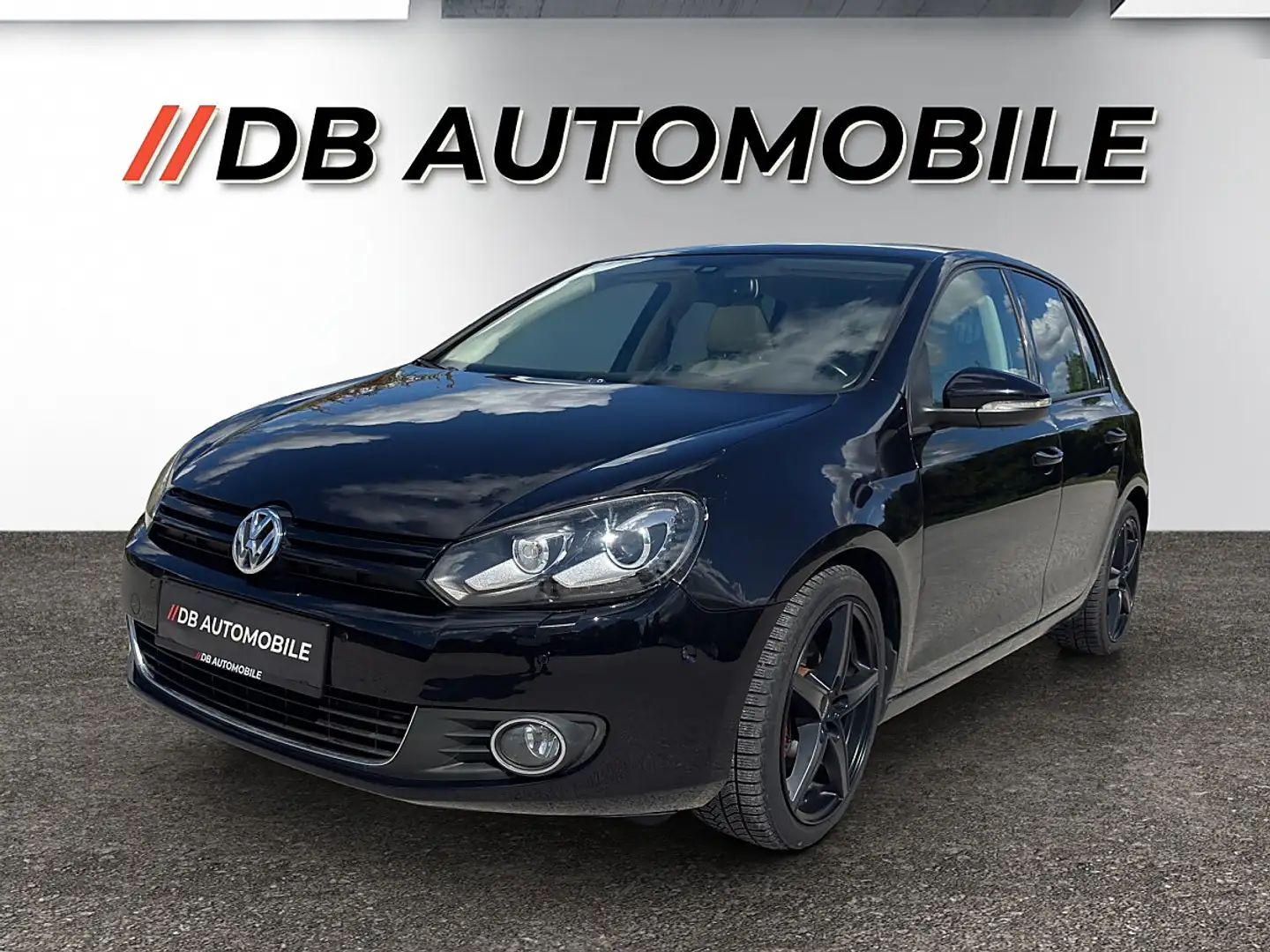 Volkswagen Golf VI 2.0 TDI DPF Highline *Rückfahrka*Leder* Schwarz - 1
