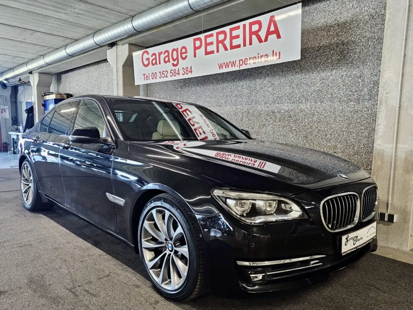 BMW 750 D XDRIVE INDIVIDUAL 1 HAND SOFTCLOSE HEAD UP HARMA Black - 1