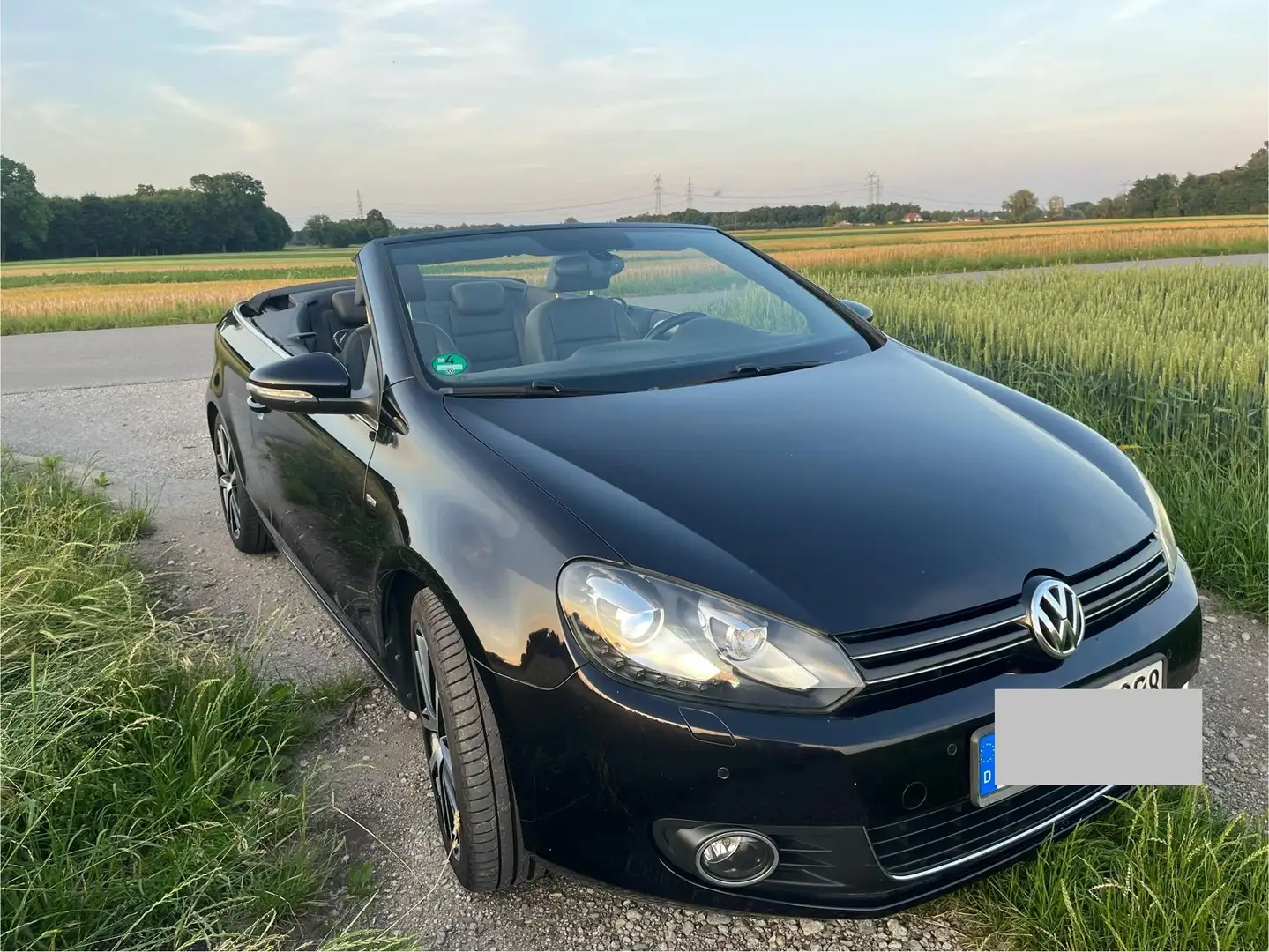 Volkswagen Golf Cabriolet Golf VI Cabrio Cabrio 1.4 TSI Cup Noir - 2