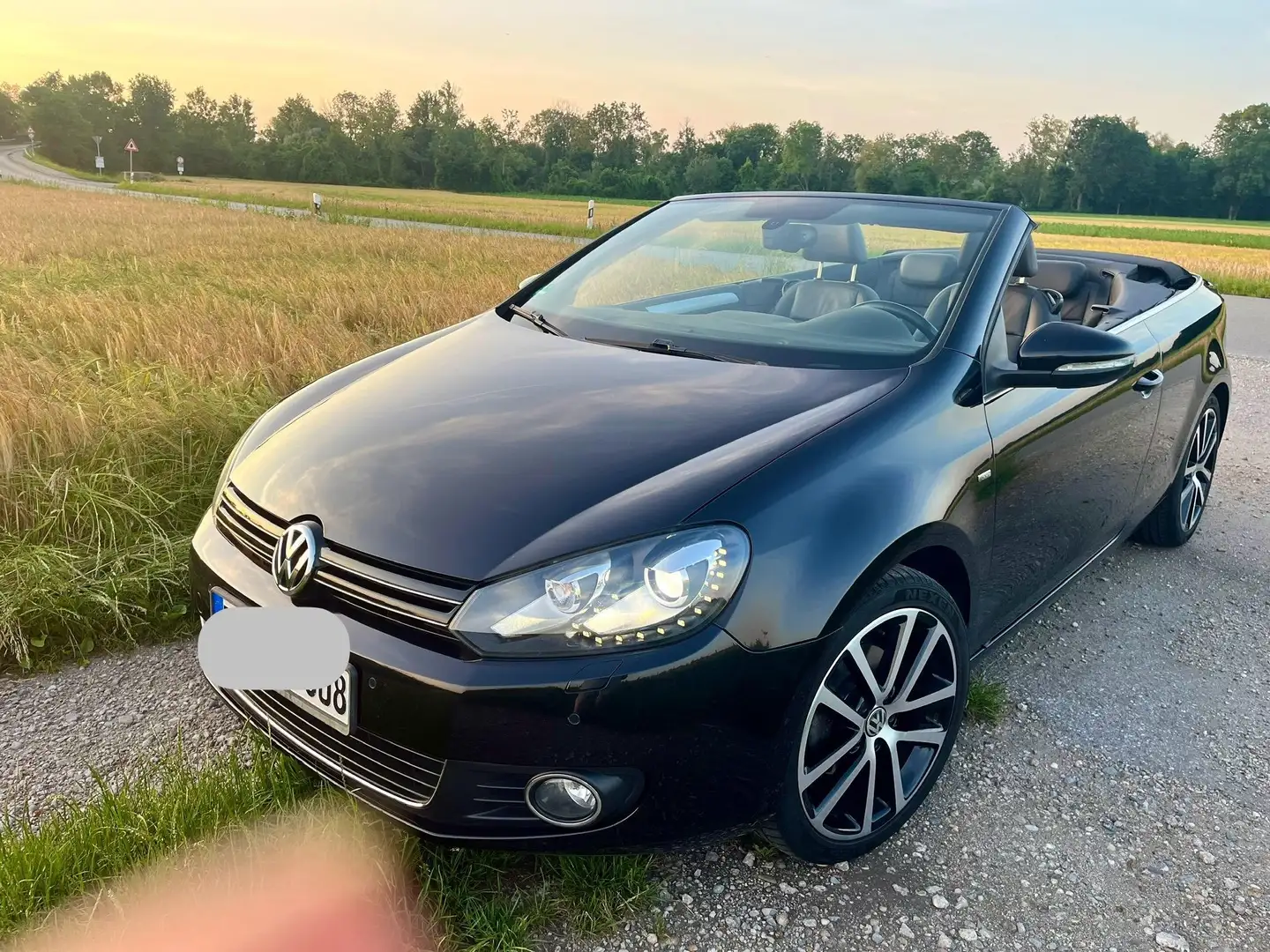 Volkswagen Golf Cabriolet Golf VI Cabrio Cabrio 1.4 TSI Cup Noir - 1