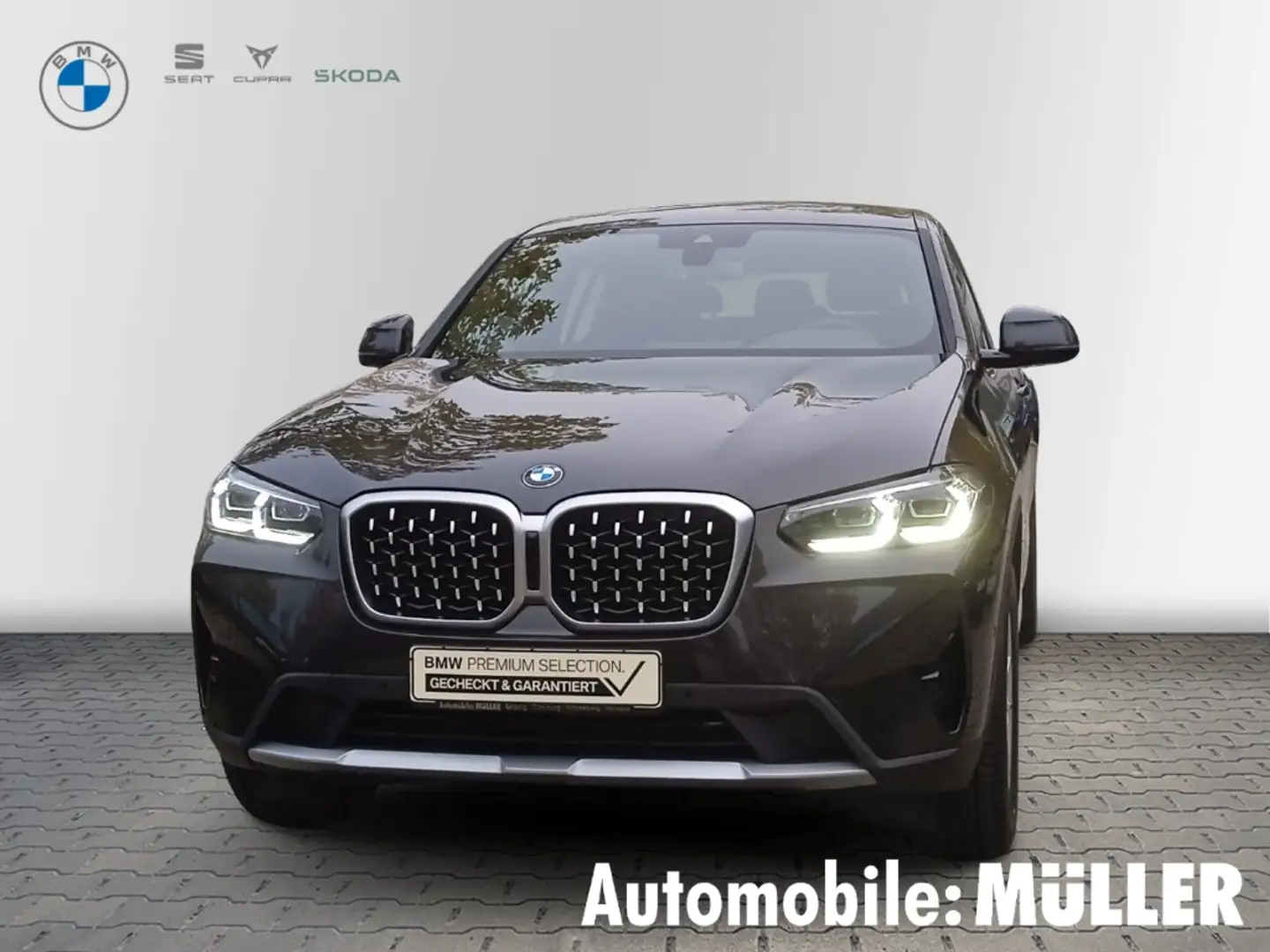 BMW X4 d Mild-Hybrid*RFK*DAB*HiFi*M-Sportfahrwerk*Ad.LED* Grau - 2