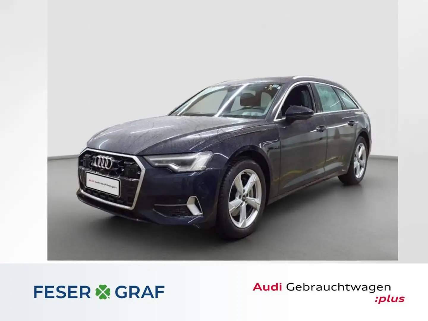 Audi A6 Avant adv 5 TFSI S tr. LED+AHK+PHONEBOX+LEDER Blau - 1