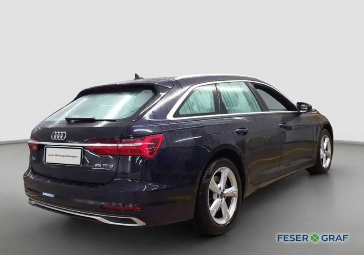 Audi A6 Avant adv 5 TFSI S tr. LED+AHK+PHONEBOX+LEDER Blau - 2