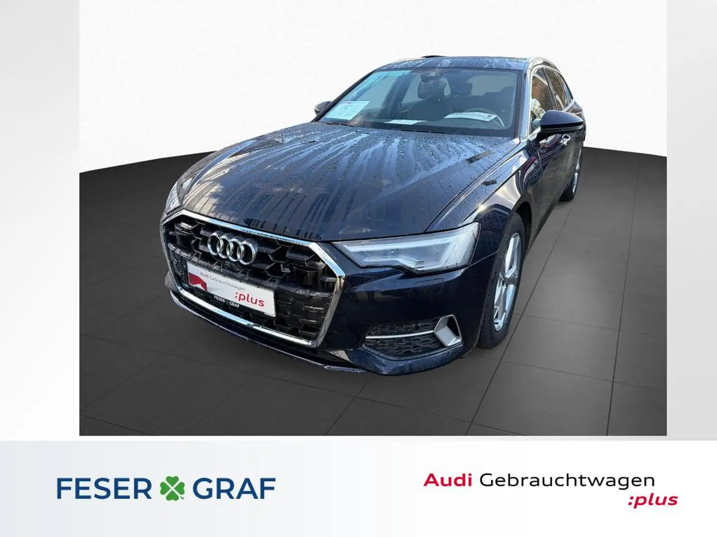 Audi A6 Avant adv 5 TFSI S tr. LED+AHK+PHONEBOX+LEDER Blau - 1