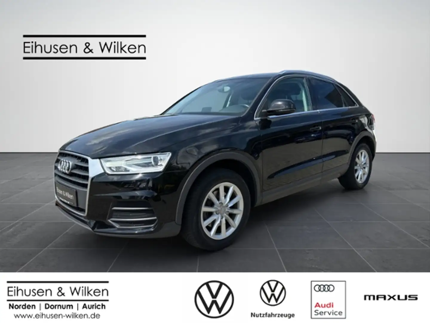Audi Q3 2.0+TDI+XENON PLUS+NAVI+SHZ+BT+ Schwarz - 1