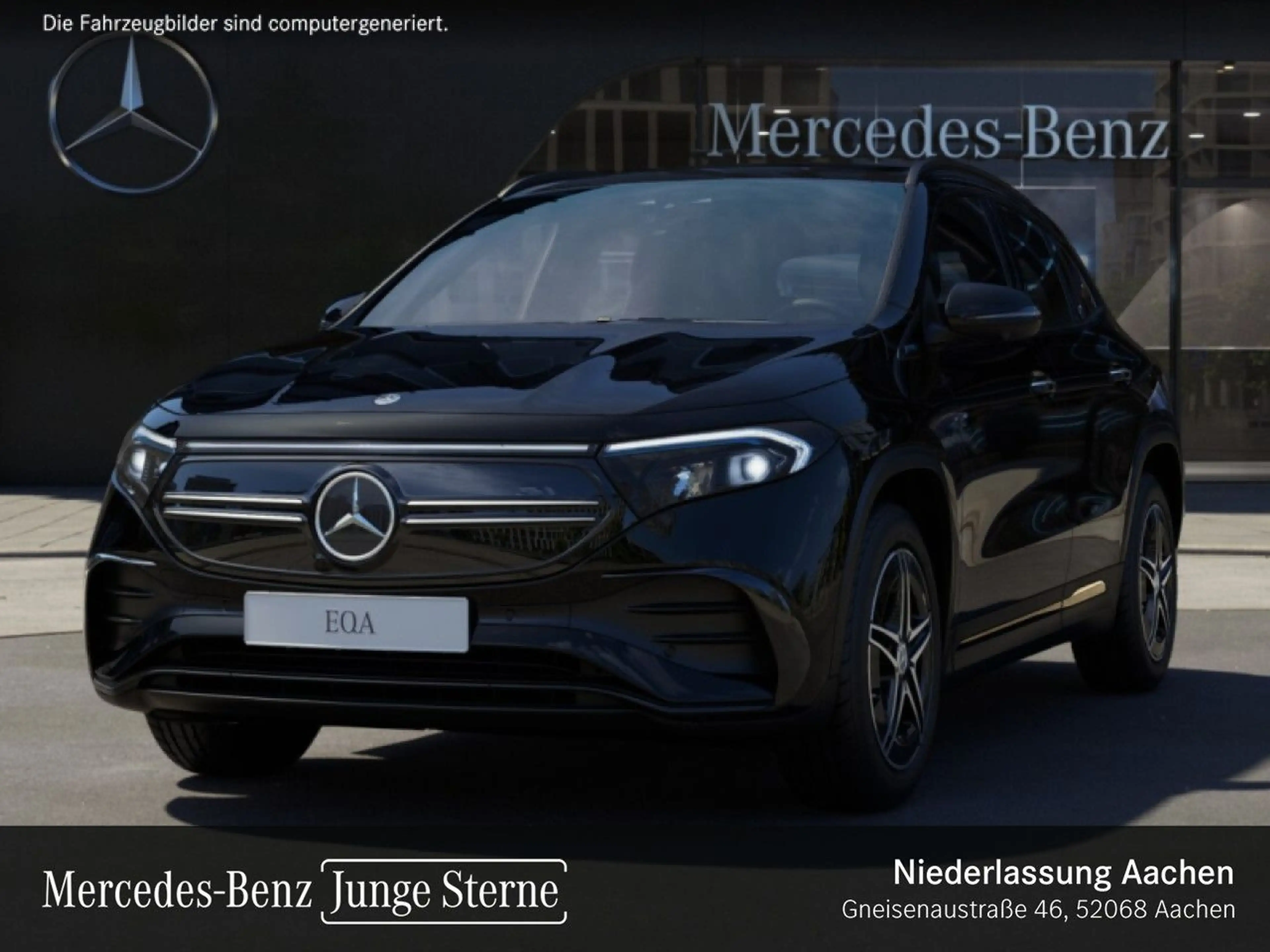 Mercedes-Benz EQA 250 AMG+NIGHT+PLUS-PAKET+PANO+360+HUD+KEYLESS — photo 2