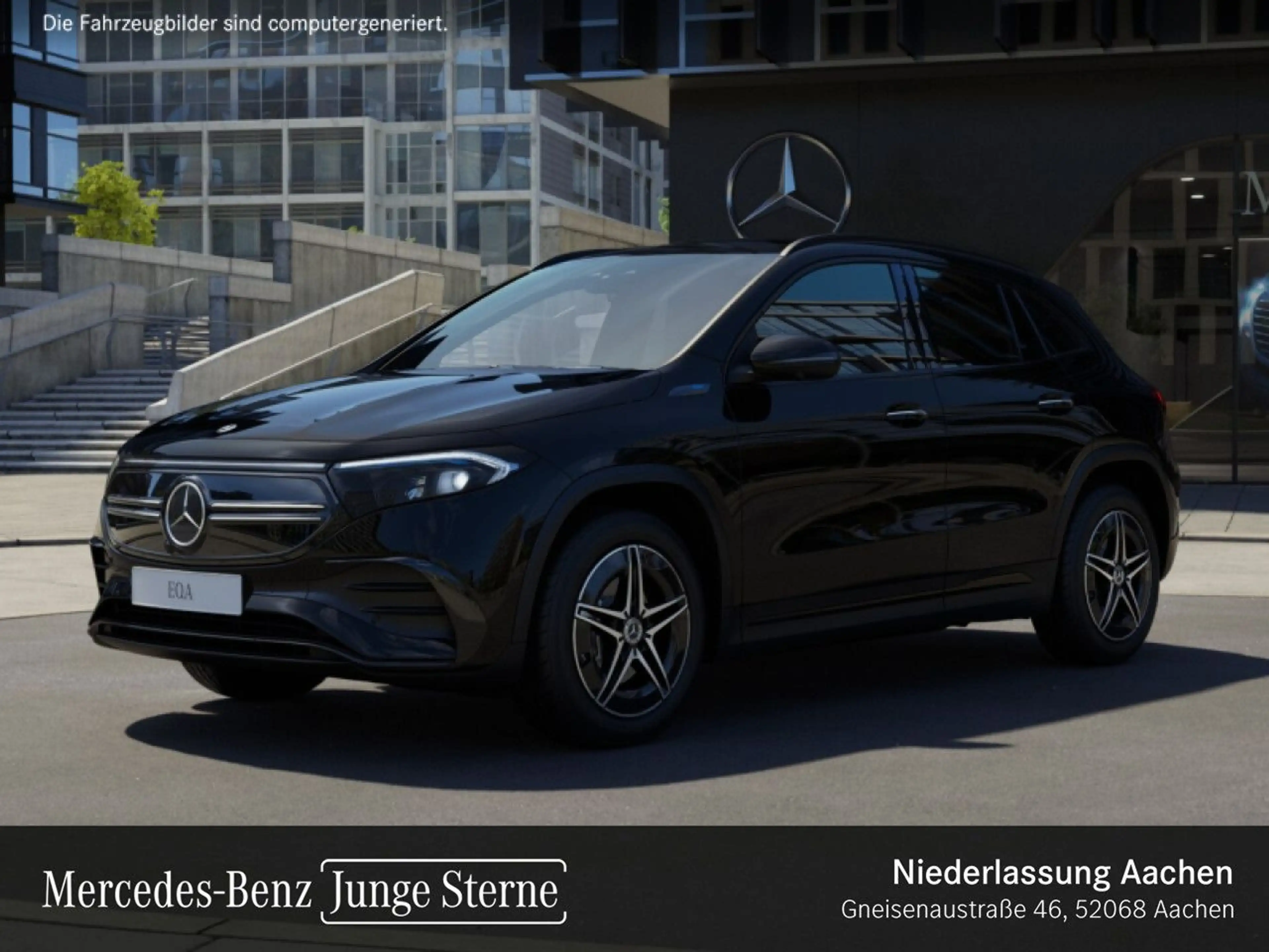 Mercedes-Benz EQA 250 AMG+NIGHT+PLUS-PAKET+PANO+360+HUD+KEYLESS — photo 15
