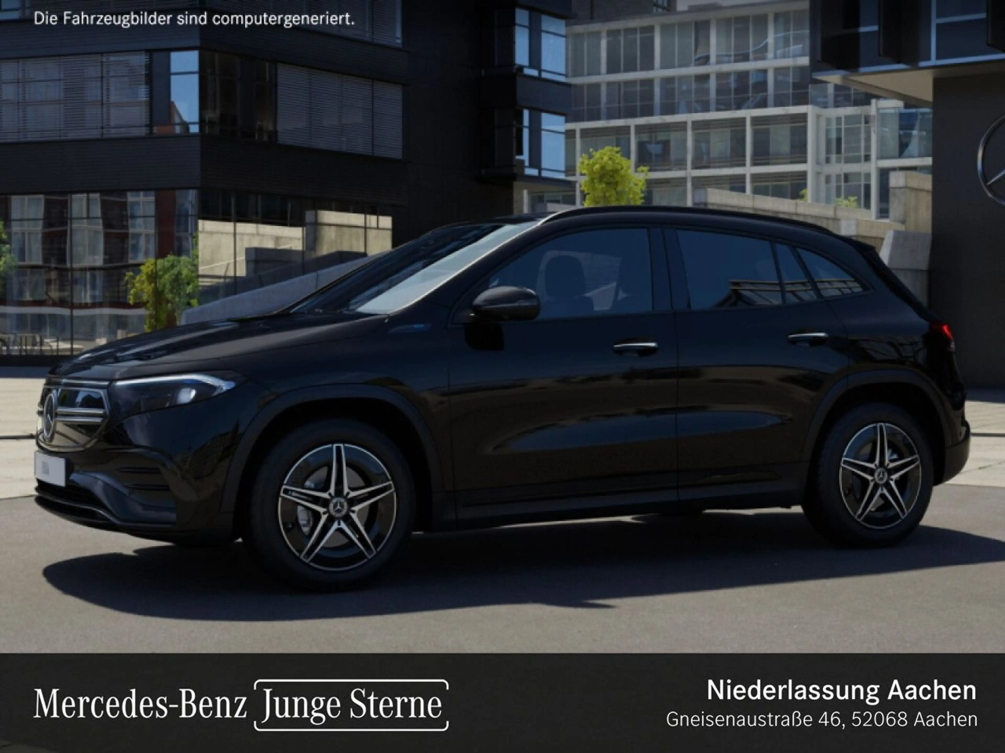 Mercedes-Benz EQA 250 AMG+NIGHT+PLUS-PAKET+PANO+360+HUD+KEYLESS — photo 3
