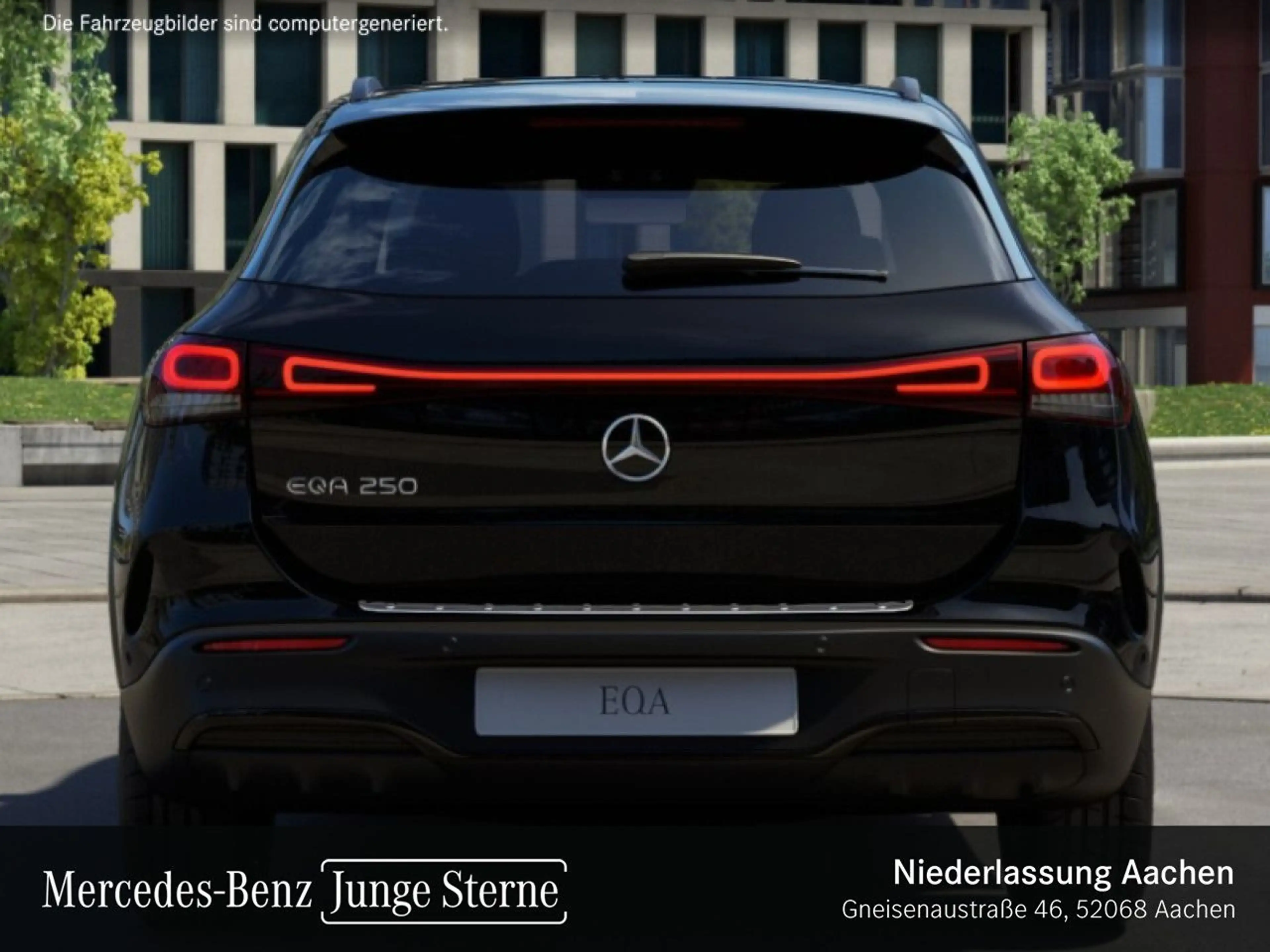 Mercedes-Benz EQA 250 AMG+NIGHT+PLUS-PAKET+PANO+360+HUD+KEYLESS — photo 9