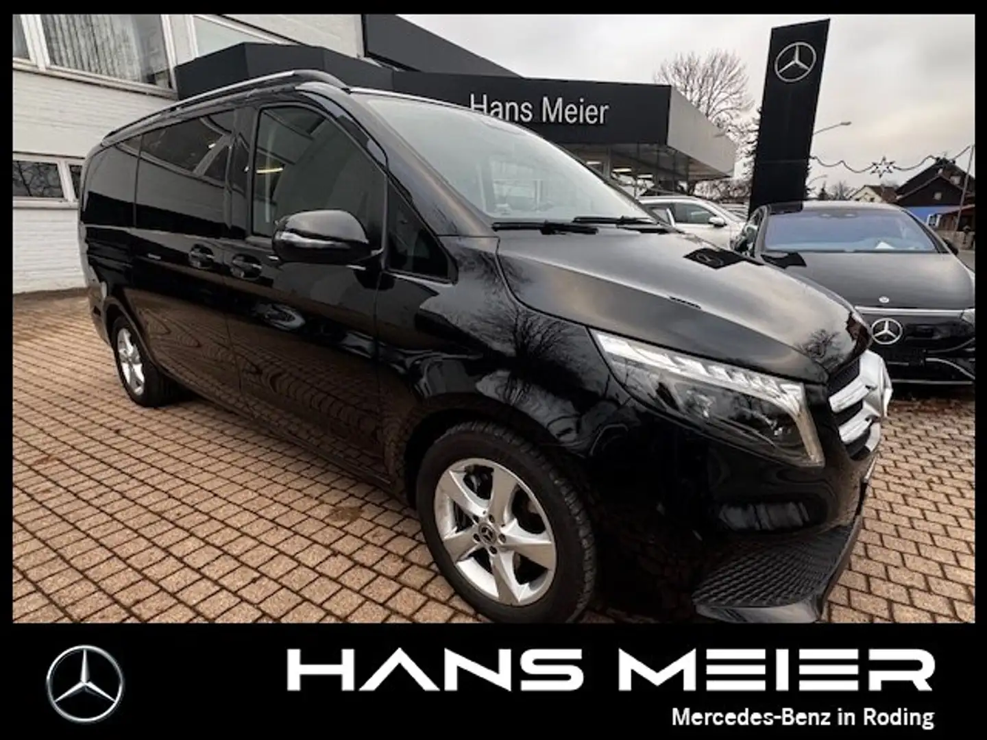 Mercedes-Benz V 250 V 250 d EDITION Lang 7Sitzer Kamera MBUX AHK LED Schwarz - 1