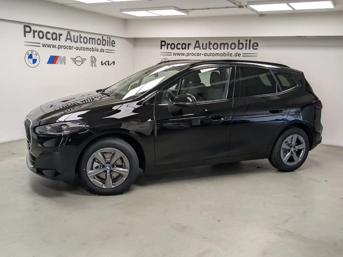 BMW 218 i AHK RFK NAVI LED Hi Fi PDC V+H DAB DA+ Schwarz - 2