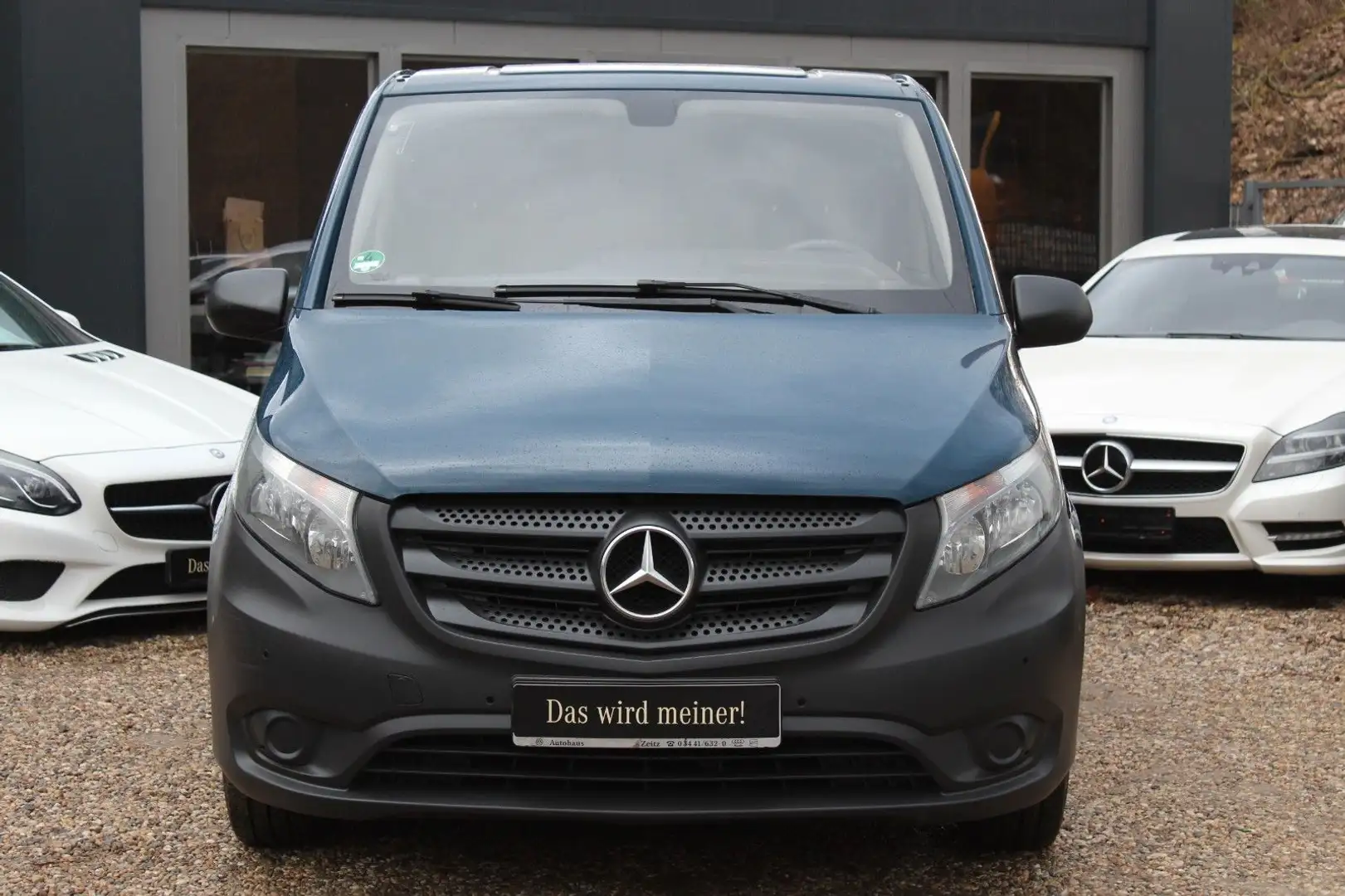 Mercedes-Benz Vito Kasten 111 CDI FWD kompakt NAV STANDHEIZUNG Blau - 2