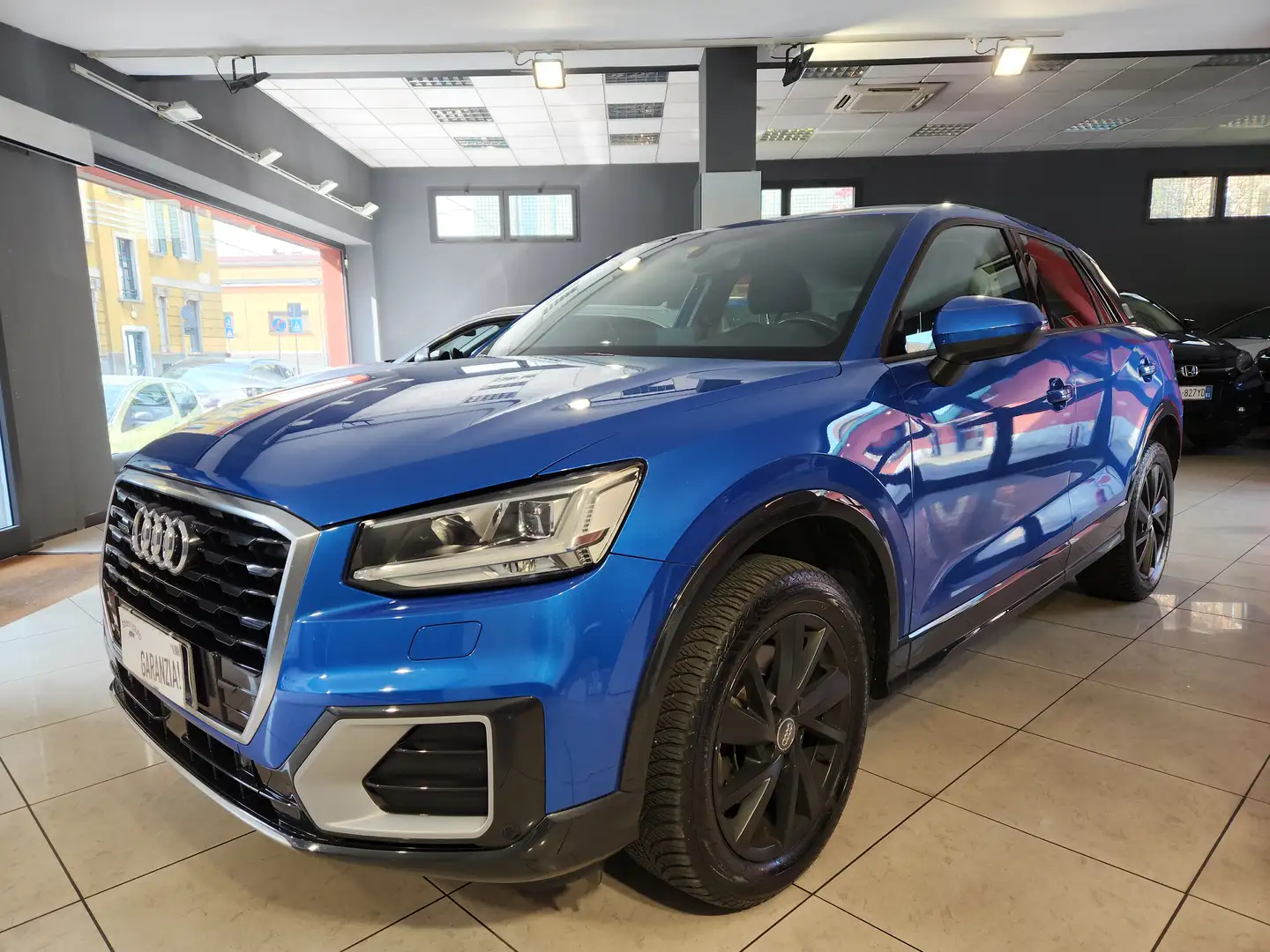 Audi Q2 2.0 tdi Sport quattro 150cv s-tronic Bleu - 1