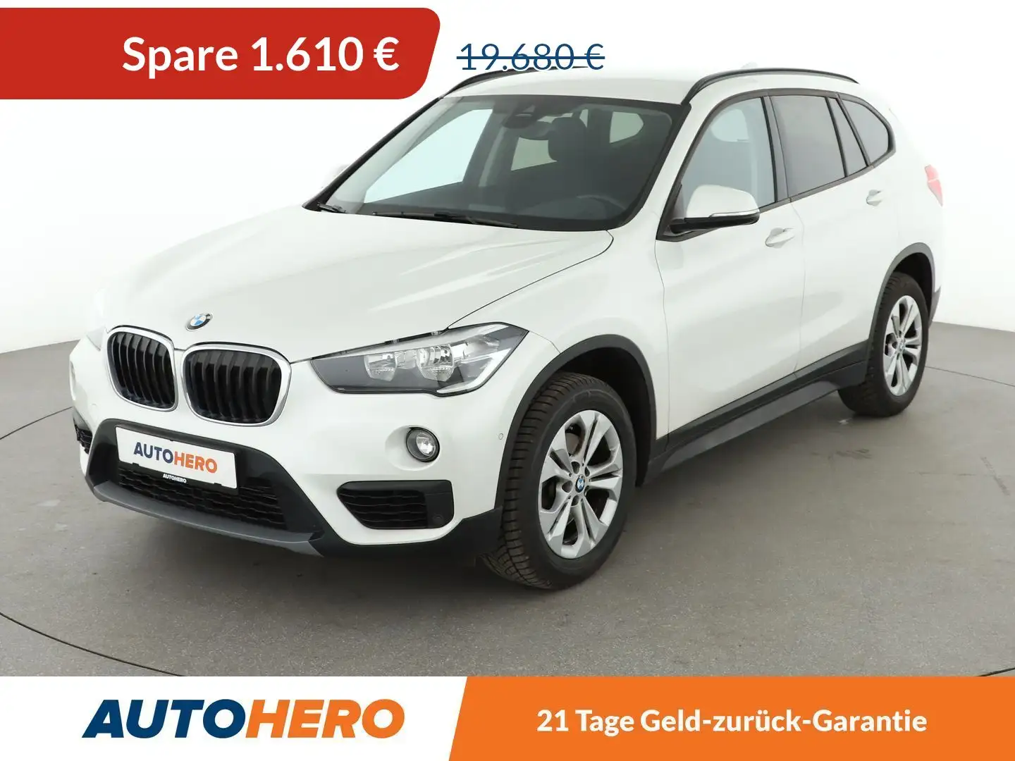 BMW X1 sDrive 18i Advantage *NAVI*TEMPO*PDC*SHZ* Bianco - 1