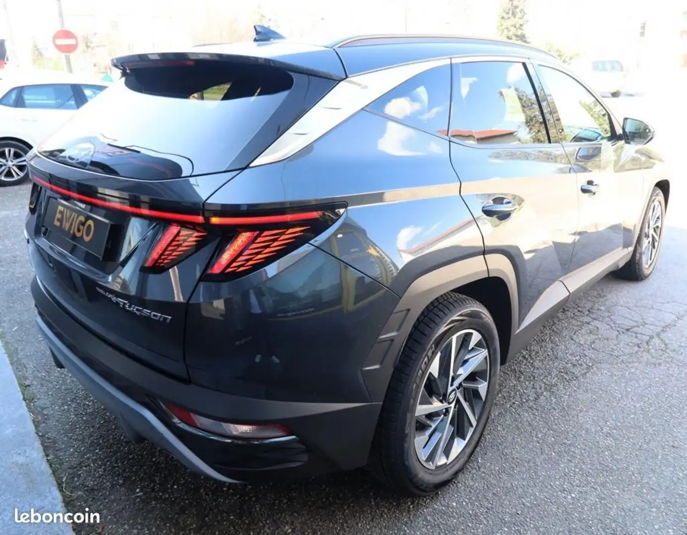 Hyundai TUCSON 1.6 CRDI 136CH HYBRID MHEV 48VOLT CREATIV 2WD DCT  Grijs - 2