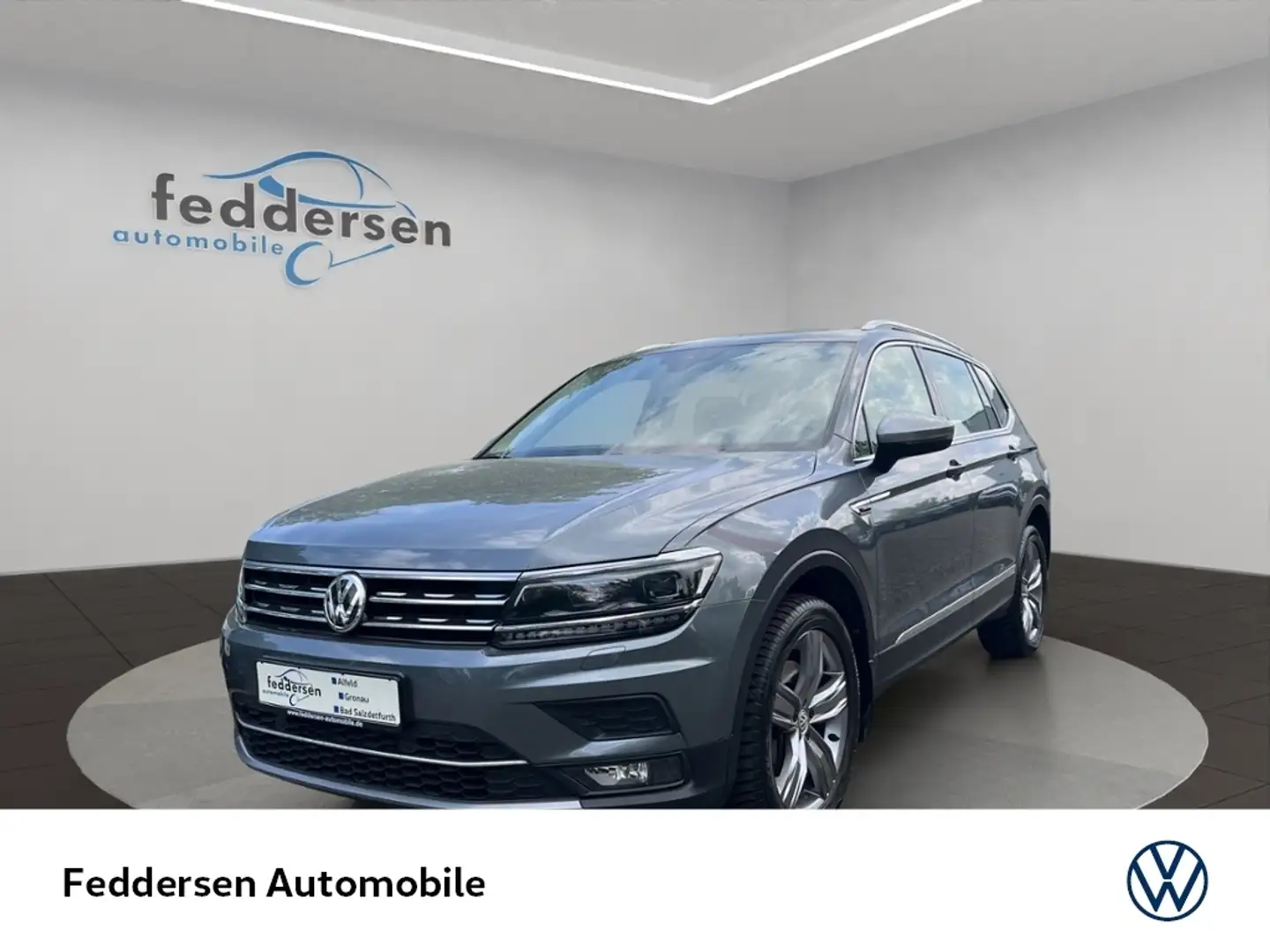 Volkswagen Tiguan Allspace Highline 2.0 TSI AHK Navi ACC Sitzheizung KLIMA L Grau - 1
