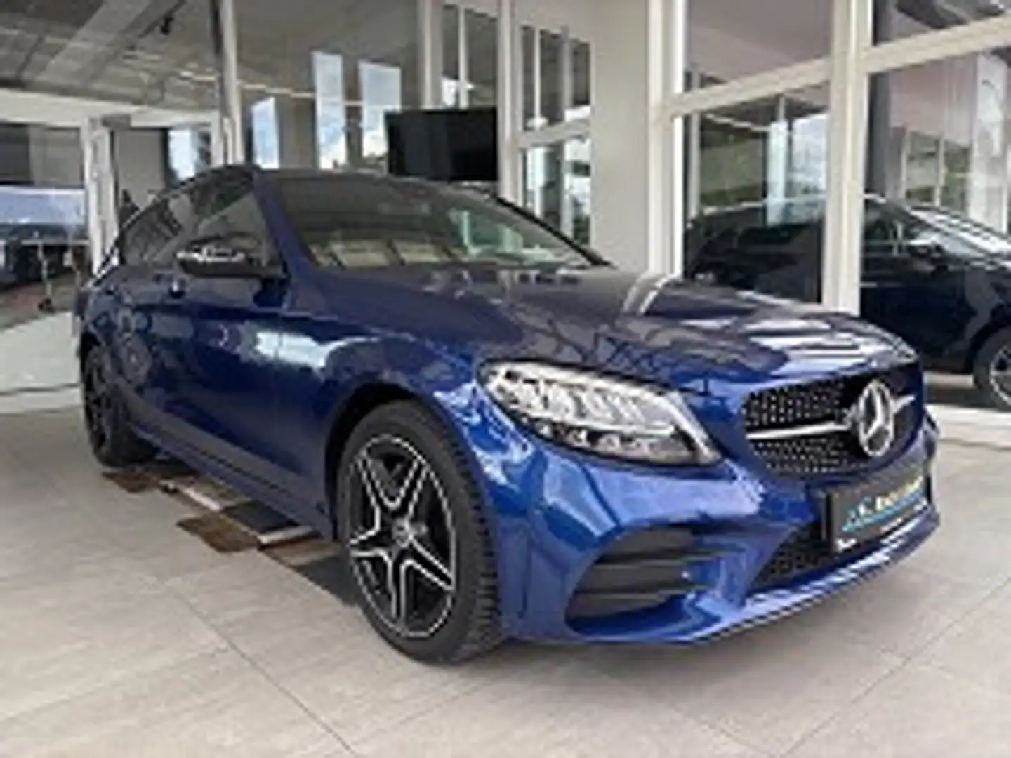 Mercedes-Benz C 220 d Kombi 4Matic AMG+AHK+NAVI+KAMERA+NIGHT Blue - 2